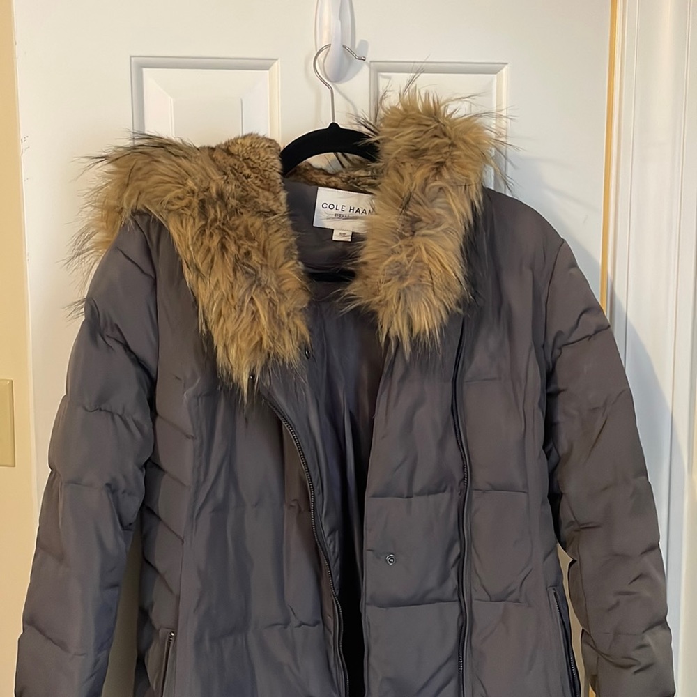 Cole Haan heavy coat  Size S worn once